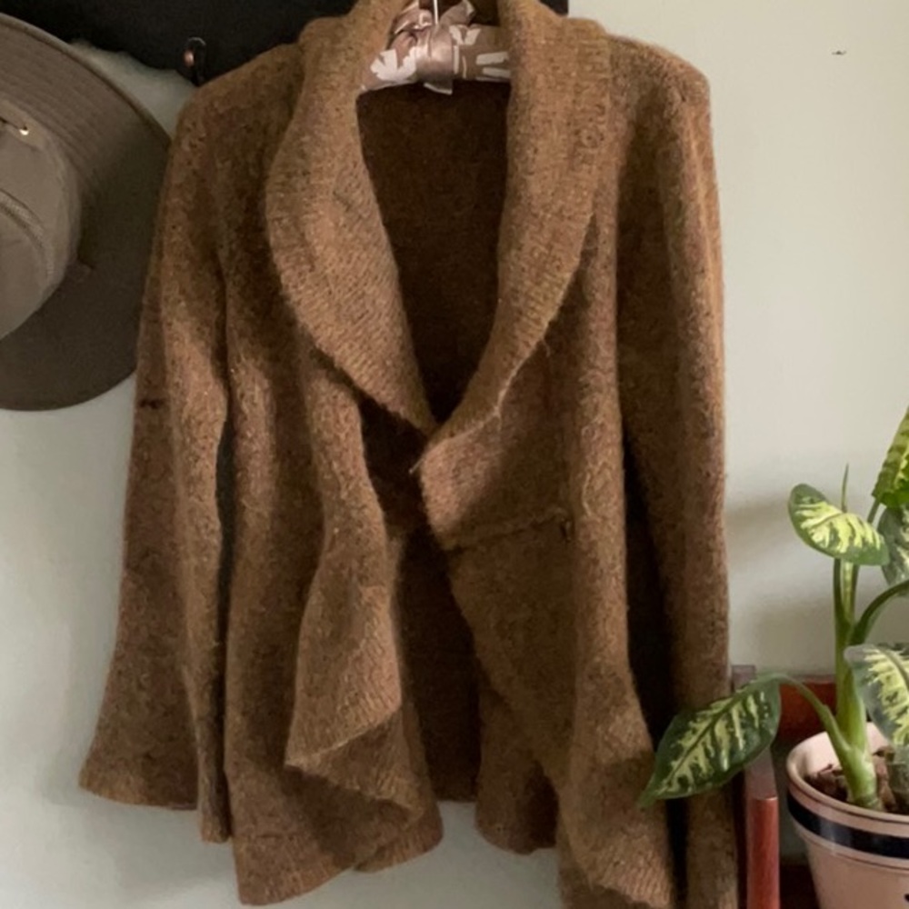 Kenar ruffled cardigan